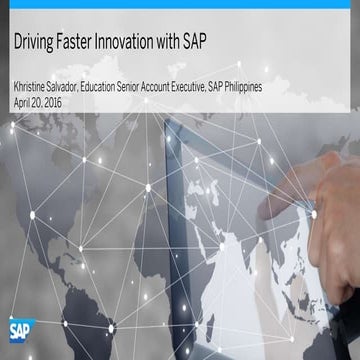 Driving Faster Innovation with SAP_KC