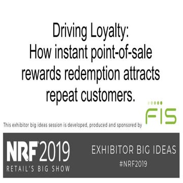 Driving loyalty: How point-of-sale rewards redemption attracts repeat customers