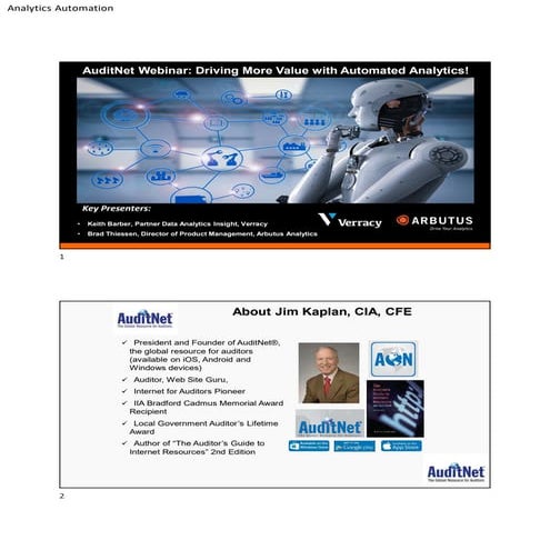 Driving More Value With Automated Analytics