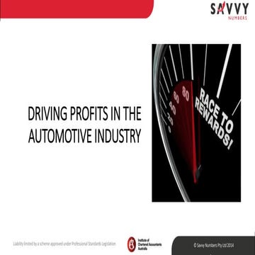 Driving profits in the auto industry | PPT