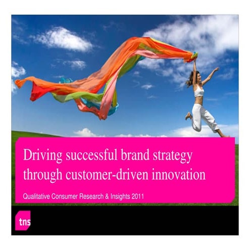 Driving successful brand strategy through customer driven innovation