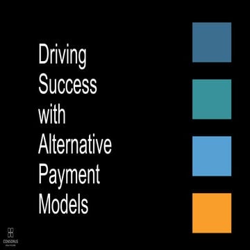 Driving Success with Alternative Payment Models