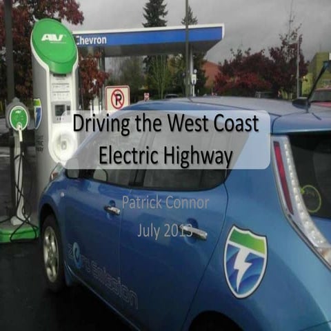 Driving the west coast electric highway