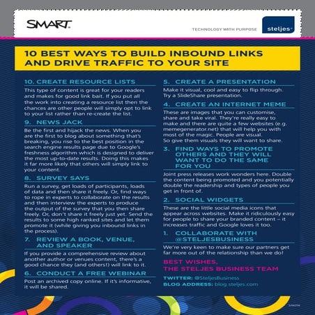 Tips on driving traffic to your blog or website