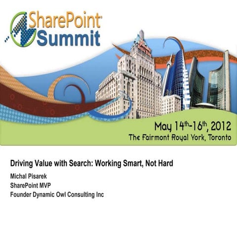 Driving Value with Search