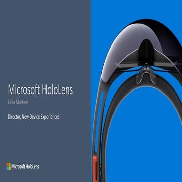 Driving workforce enablement through it innovation - Microsoft HoloLens