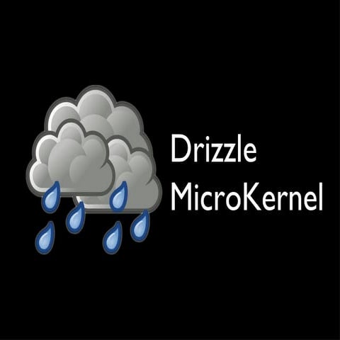 Drizzle Keynote at the MySQL User's Conference