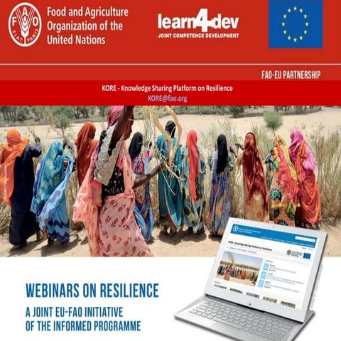 DRM Webinar III: Benefits of farm-level disaster risk reduction practices in ...