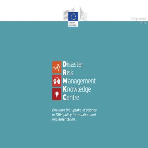 Disaster Risk Management Knowledge Centre, Brian Doherty