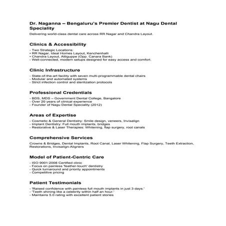 Dr_Naganna_Nagu_Dental_Best Dentist In Chandra Layout, Dental Implants ...