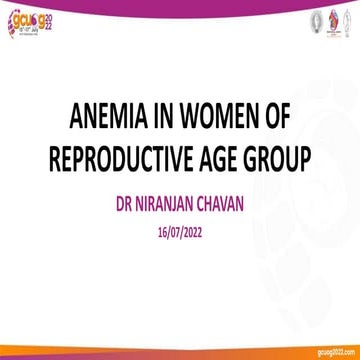 Anemia in Women of Reproductive Age Group at GCUOG 16/07/2022.pptx