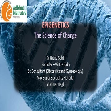 Epigenetics
