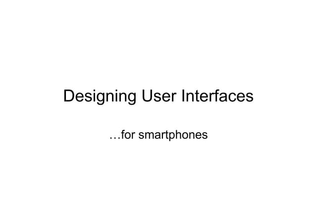 Droidcon 2013 ui smartphones tam hanna
