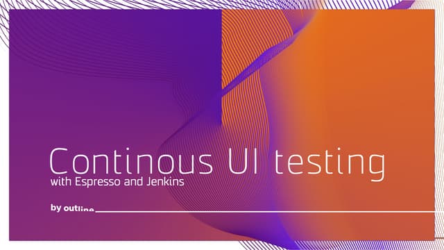 Continous UI testing with Espresso and Jenkins