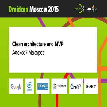 Clean architecture on Android | PPTX