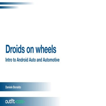 Droids on wheels