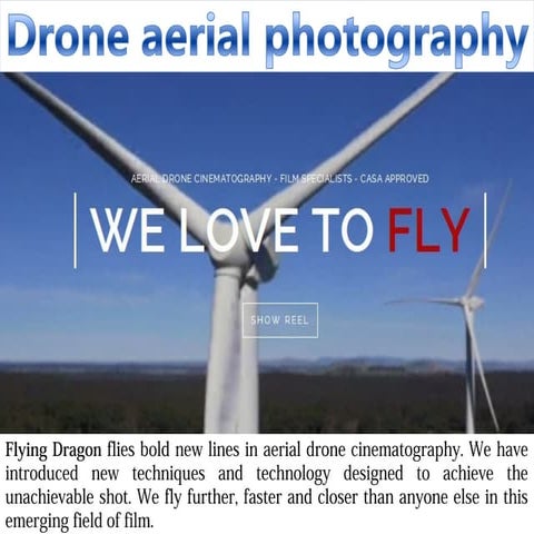 Drone aerial photography | PPT