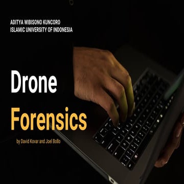 Drone forensics 