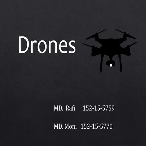 Presentation(Drones)