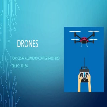 Drones. informática y convergencia tecnológica