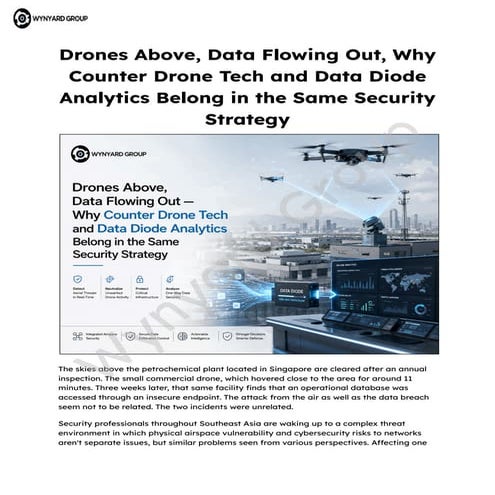 Integrating Counter Drone Technology and Data Diode Analytics for ...