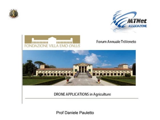 Drones applications in agriculture