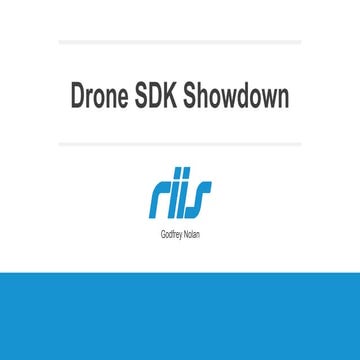 Drone sdk showdown