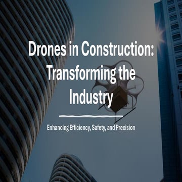 Uses of drones in civil construction.pdf