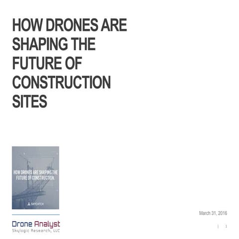 Intro to How Drones are Shaping the Future of Construction Sites