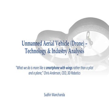 Commercial Drones - Technology & Industry Analysis