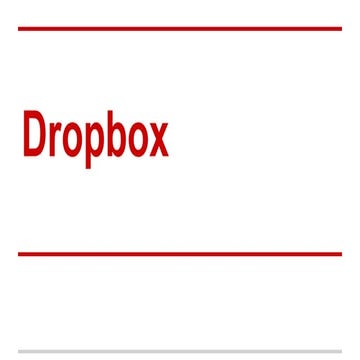Caracteristicas del dropbox | DOCX