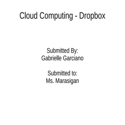 Dropbox | ODP