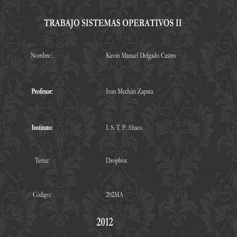 Dropbox diapositivas