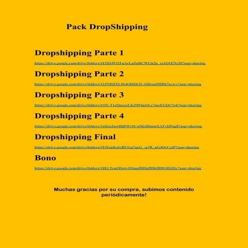 Dropshipping