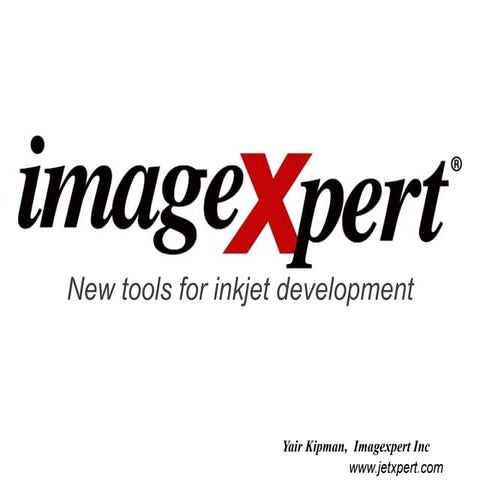 Drop watcher jetxpert for inkjet applications