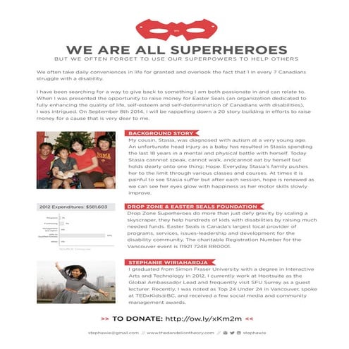 From One Superhero to Another