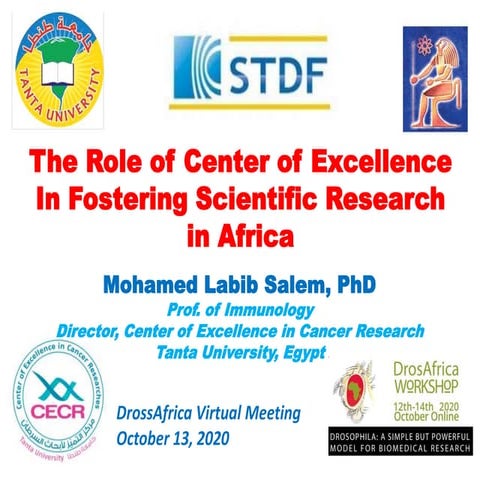 How to Establish Animal Core Facility (VIVARIUM) by Prof. Mohamed Labib ...