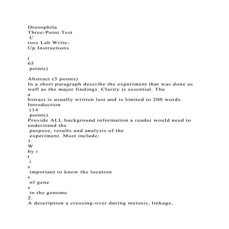 Drosophila Three-Point Test Cross Lab Write-Up Instructions.docx