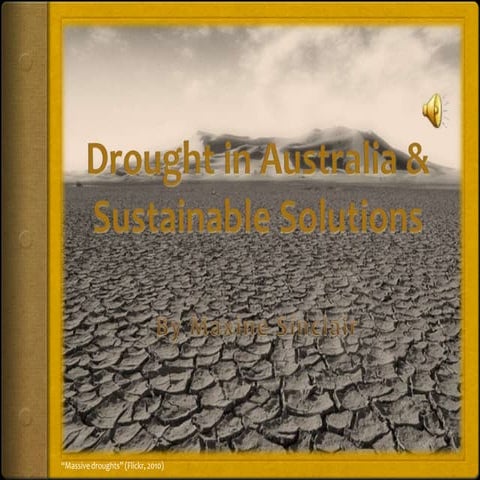 DROUGHT EFFECTS ON ARCHITECTURE AND NATURE | PPTX