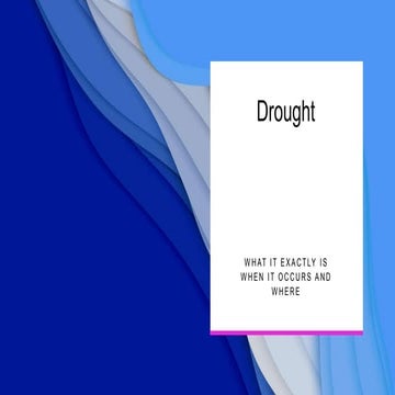 Drought group 1