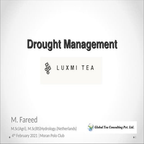 Drought Stress Management in Tea Estate.ppt