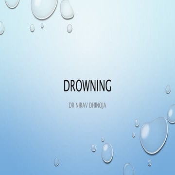 Drowning