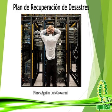 Plan de recuperación de desastres .pptx