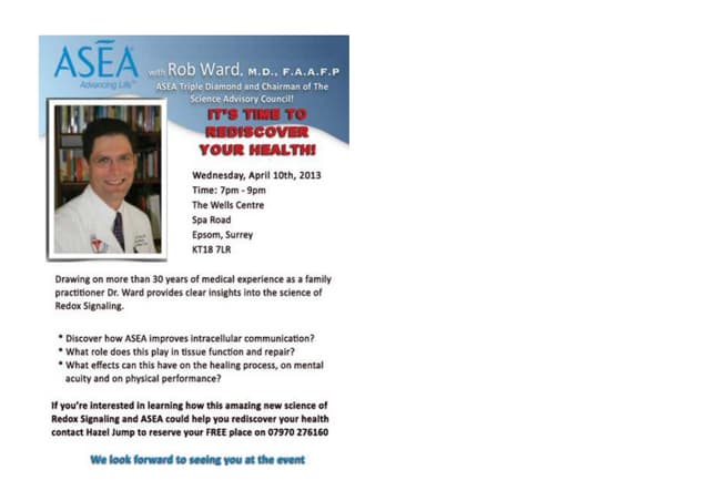 Dr Rob Ward