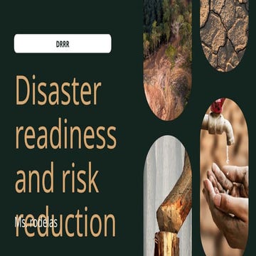 Disaster Readiness and Risk Reduction Module 1 | PDF