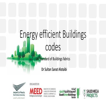 Energy Efficient Buildings Codes