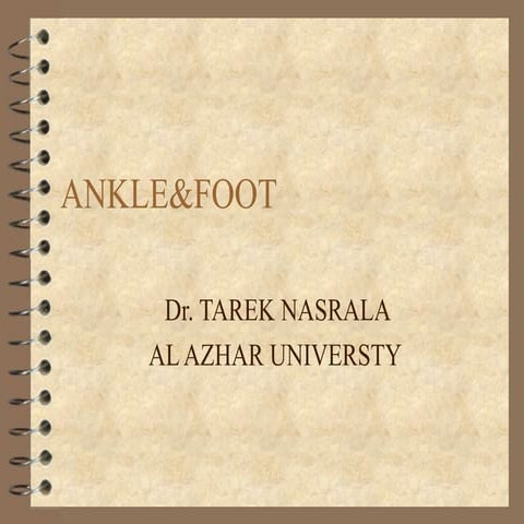 Dr tarek ankle pain1