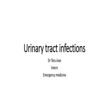 urinary tract infection