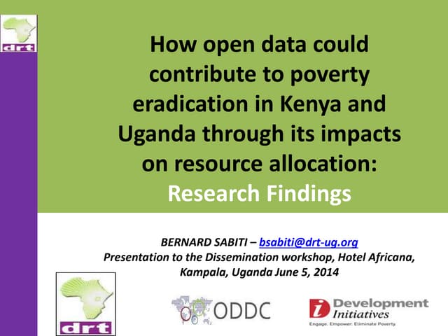 Drt findings presentation