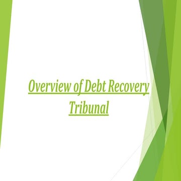 Debt Recovery Tribunal